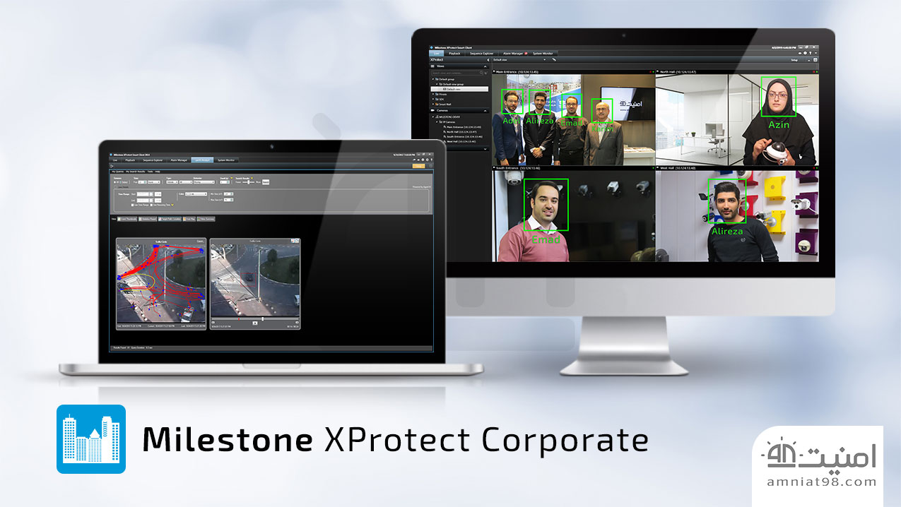 XProtect Corporate نسخه پرفروش نرم افزار مایلستون