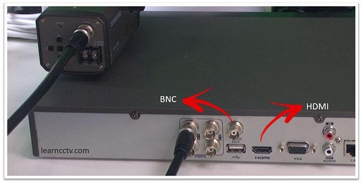 خروجی BNC برای و HDMI برای مانیتور