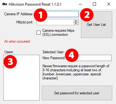 تغییر پسورد دوربین در روش Exploit دوربین مداربسته