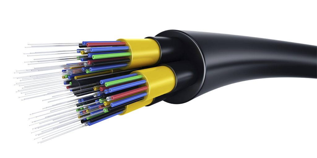 کابل فیبر نوری Optic fiber cable در سیستم اعلام سرقت