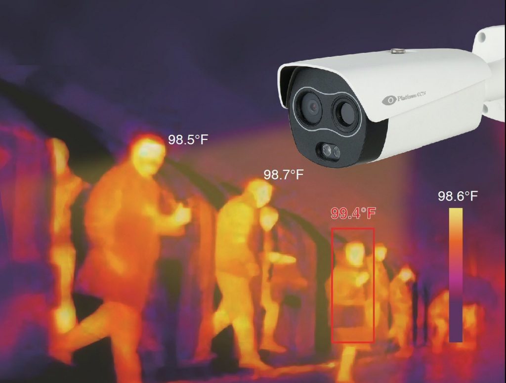 دوربین مداربسته حرارتی راهکاری ایده آل برای تشخیص کرونا از روی دمای بدن